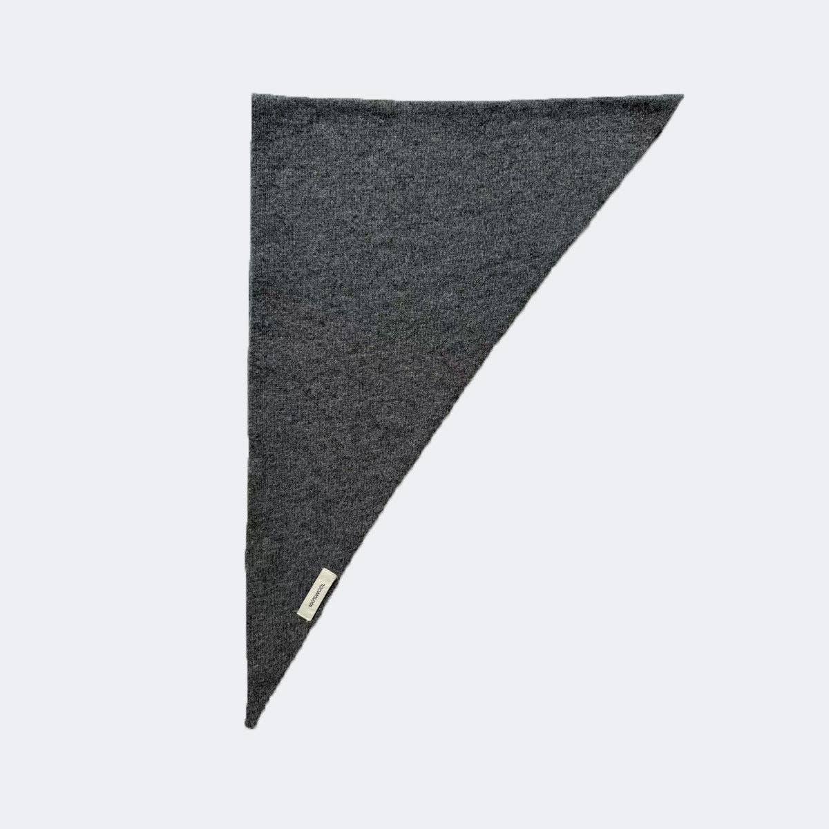 100% Wool Cravat Knitted Triangle Scarf - Image 14