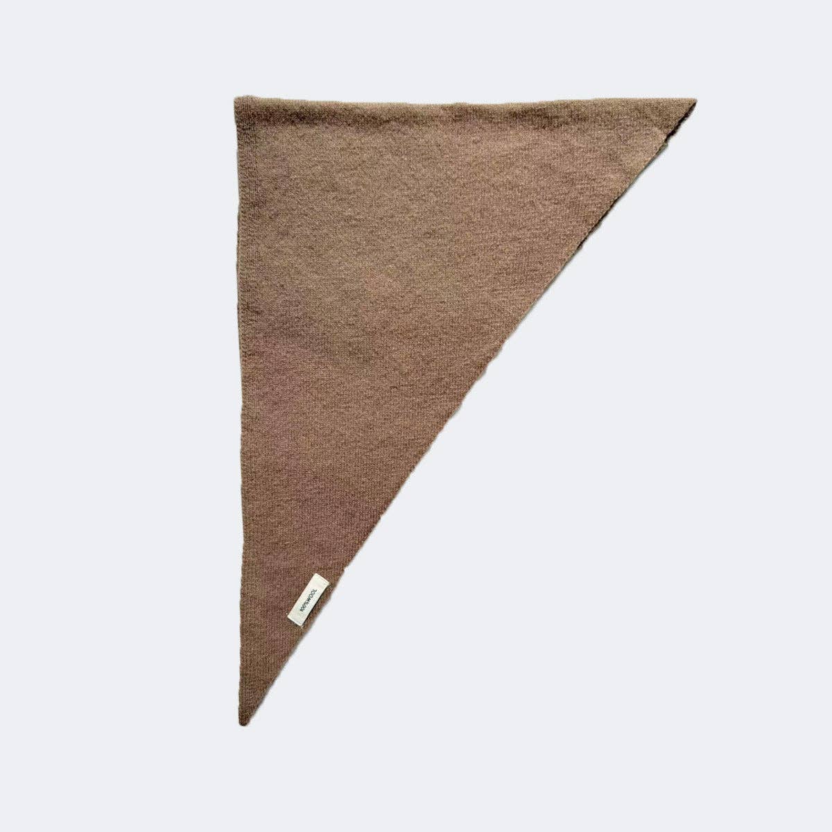 100% Wool Cravat Knitted Triangle Scarf - Image 16