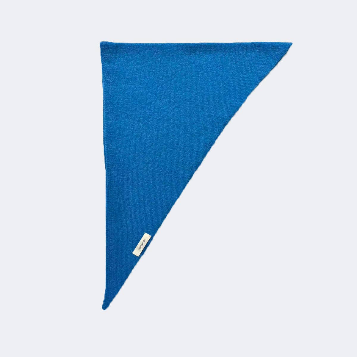 100% Wool Cravat Knitted Triangle Scarf - Image 5