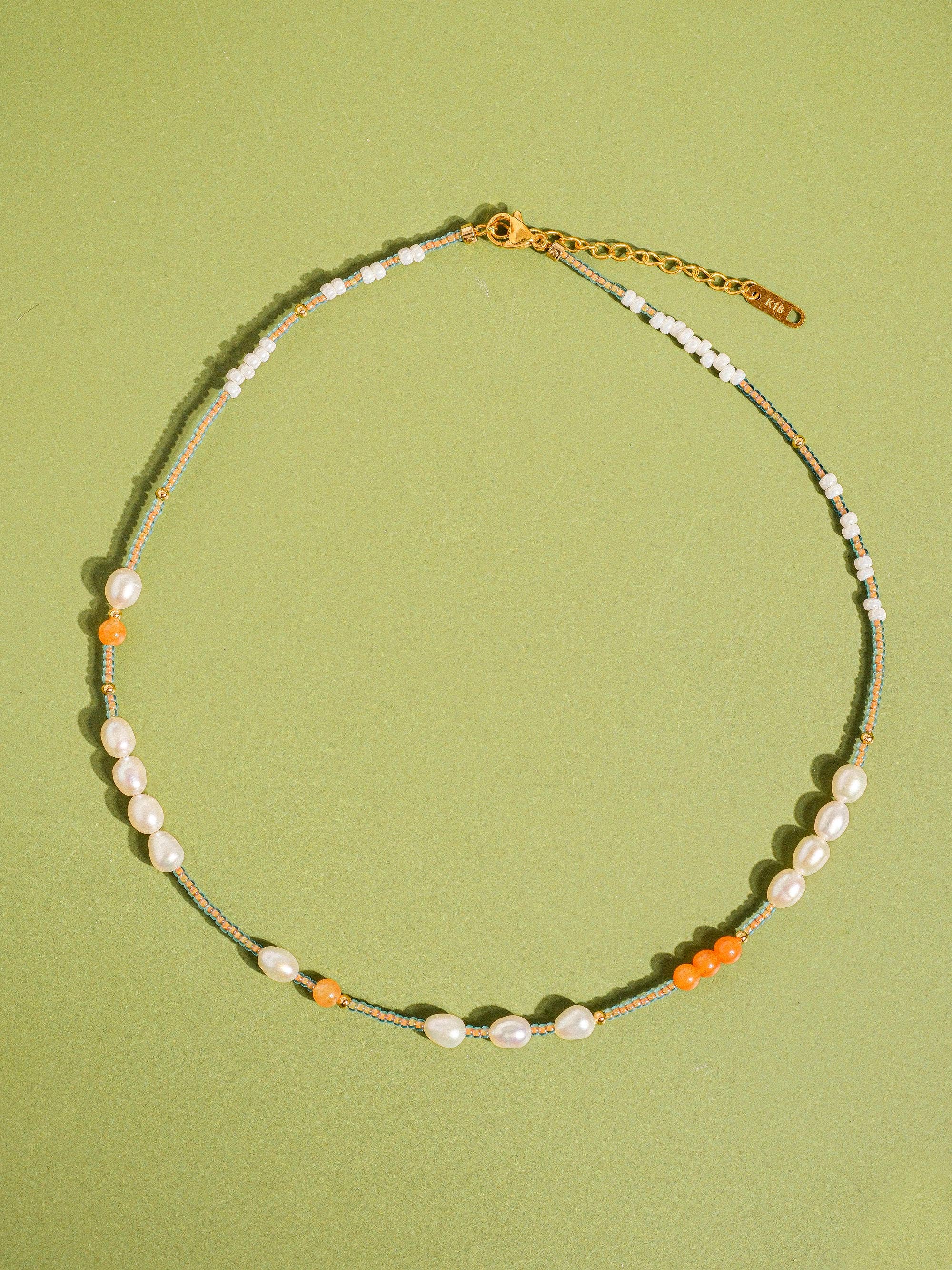 18K Handmade  Bohemian Beaded Stack Necklaces - Image 4
