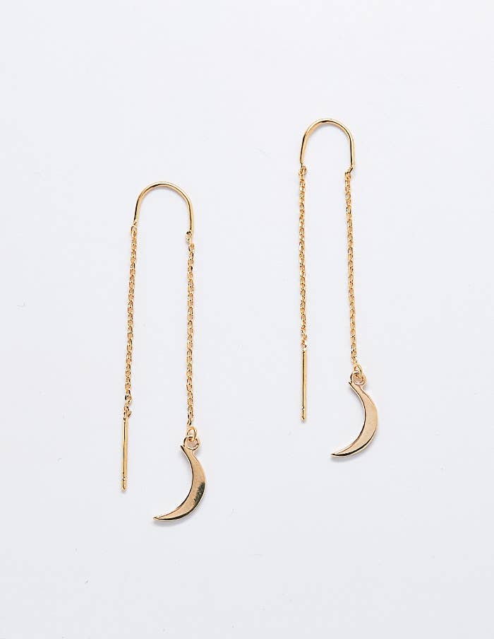 Admiral Row - Moon Threader Earrings