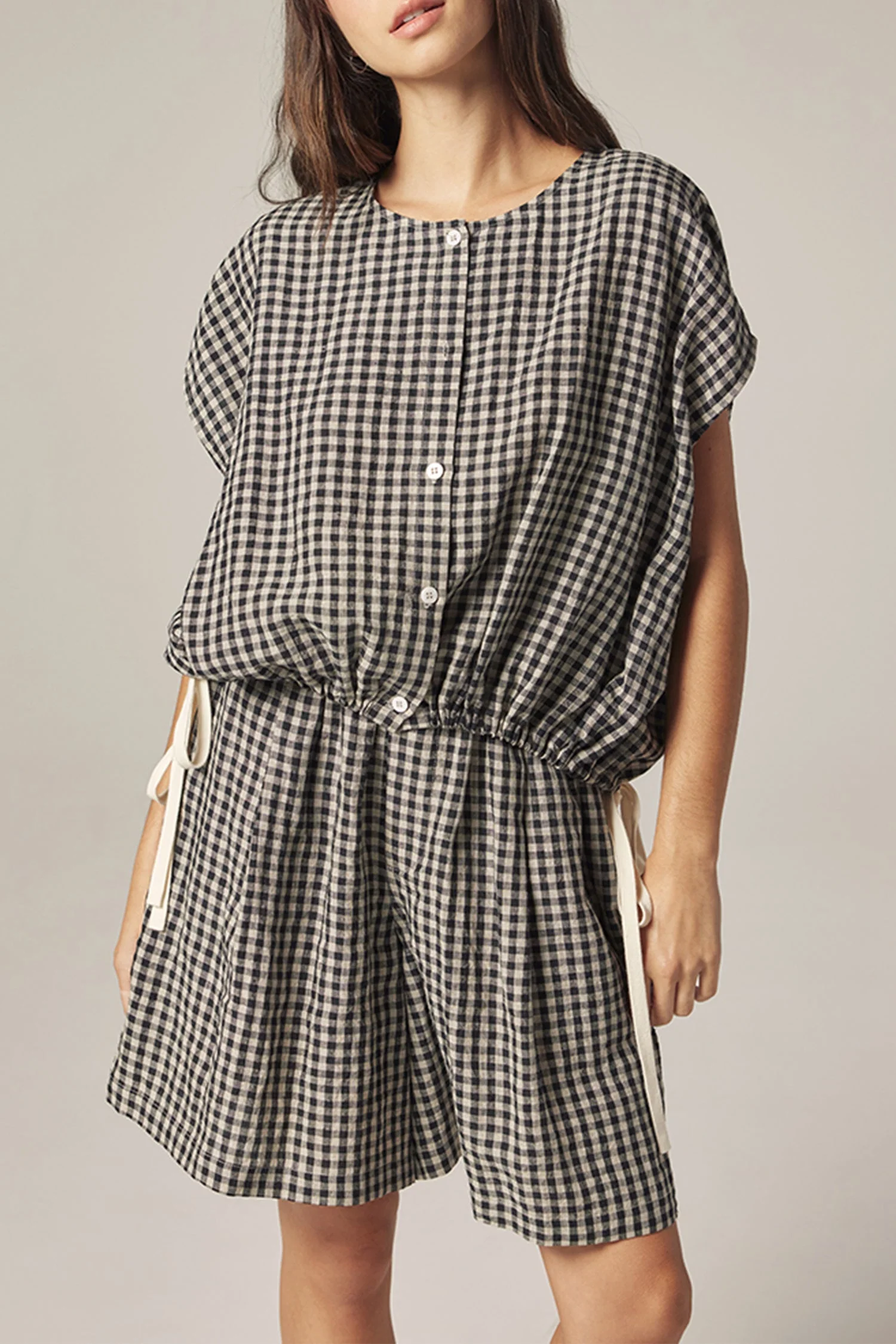 Amente Drop Sleeve Button Down Top - Image 2