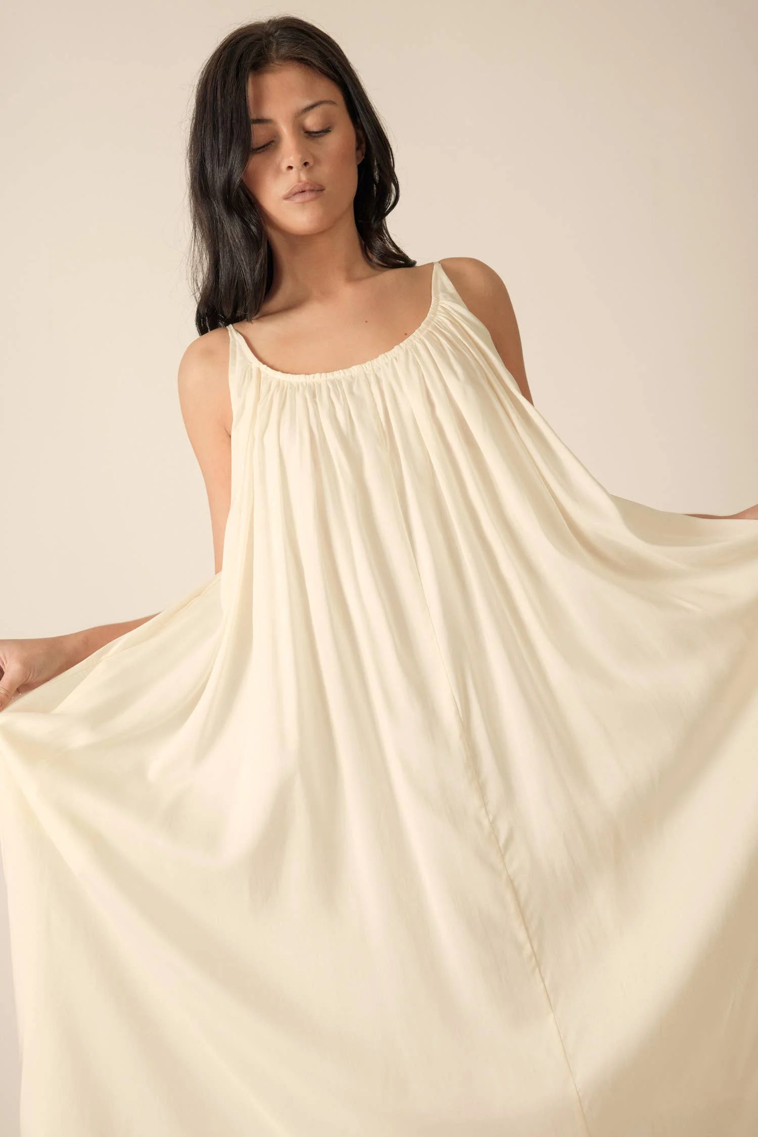 Amente - Low-back Cami Dress - Image 4
