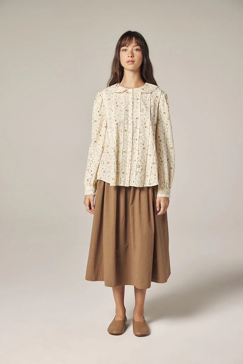 Amente Peter Pan Collar Shirt - Image 3