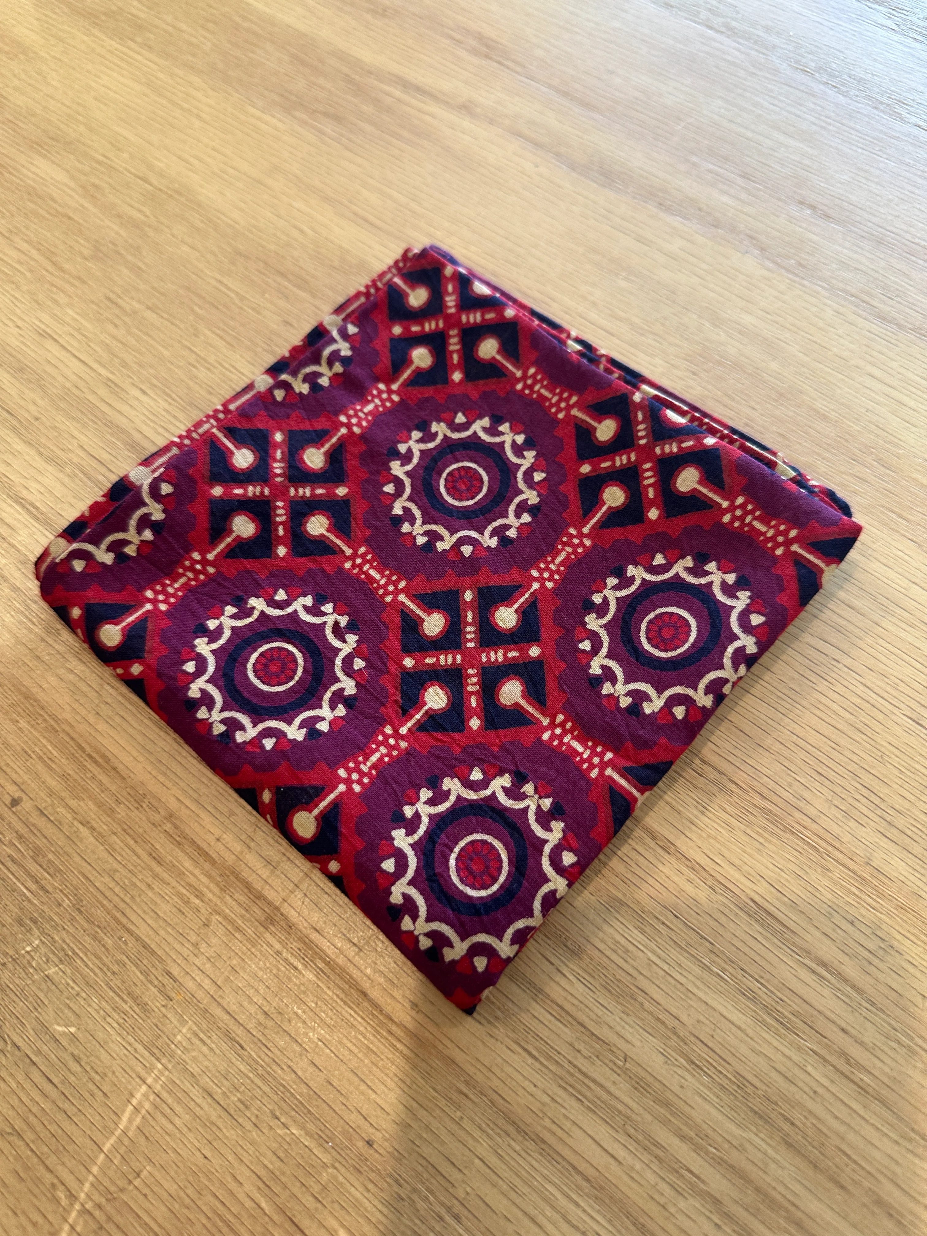 Archil Designs -  Hand Block Printed Bandana - Image 34