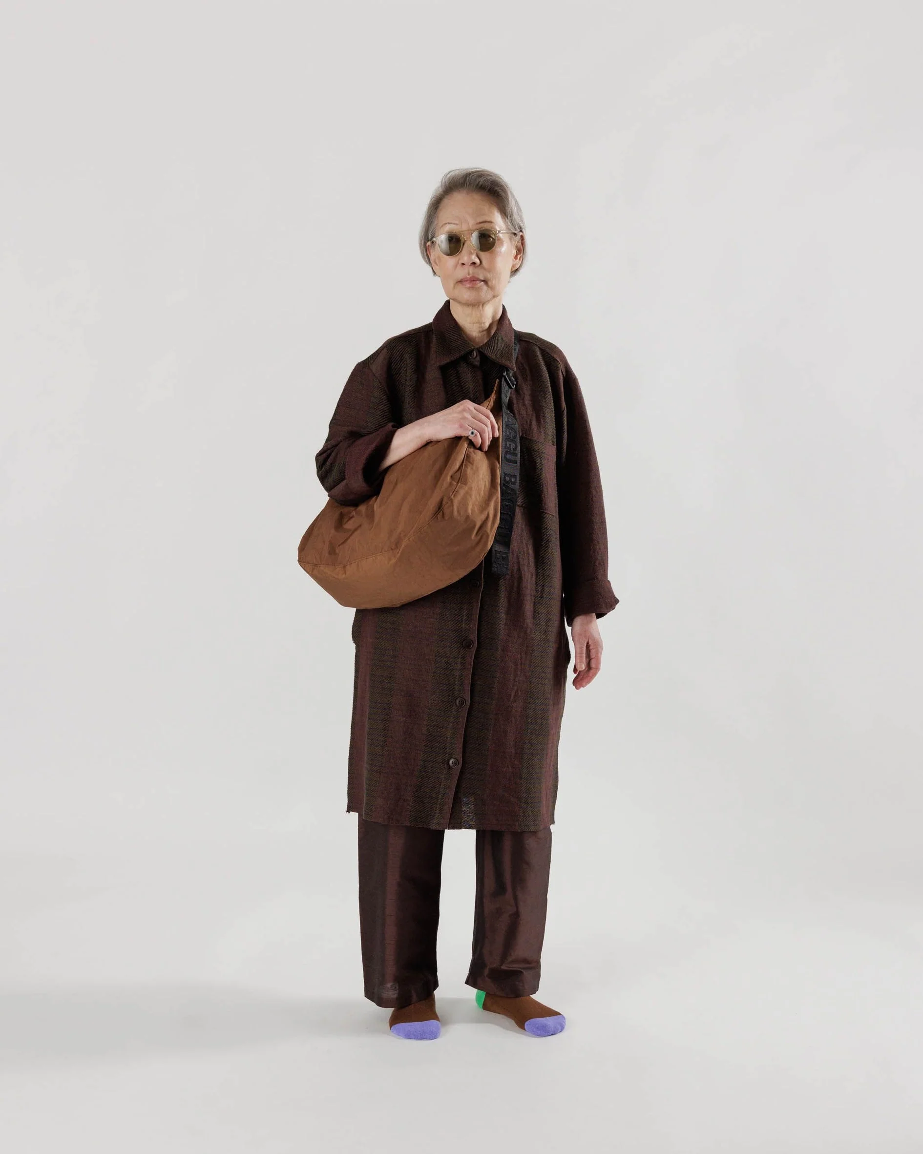Baggu Large Nylon Crescent Bag - Image 12