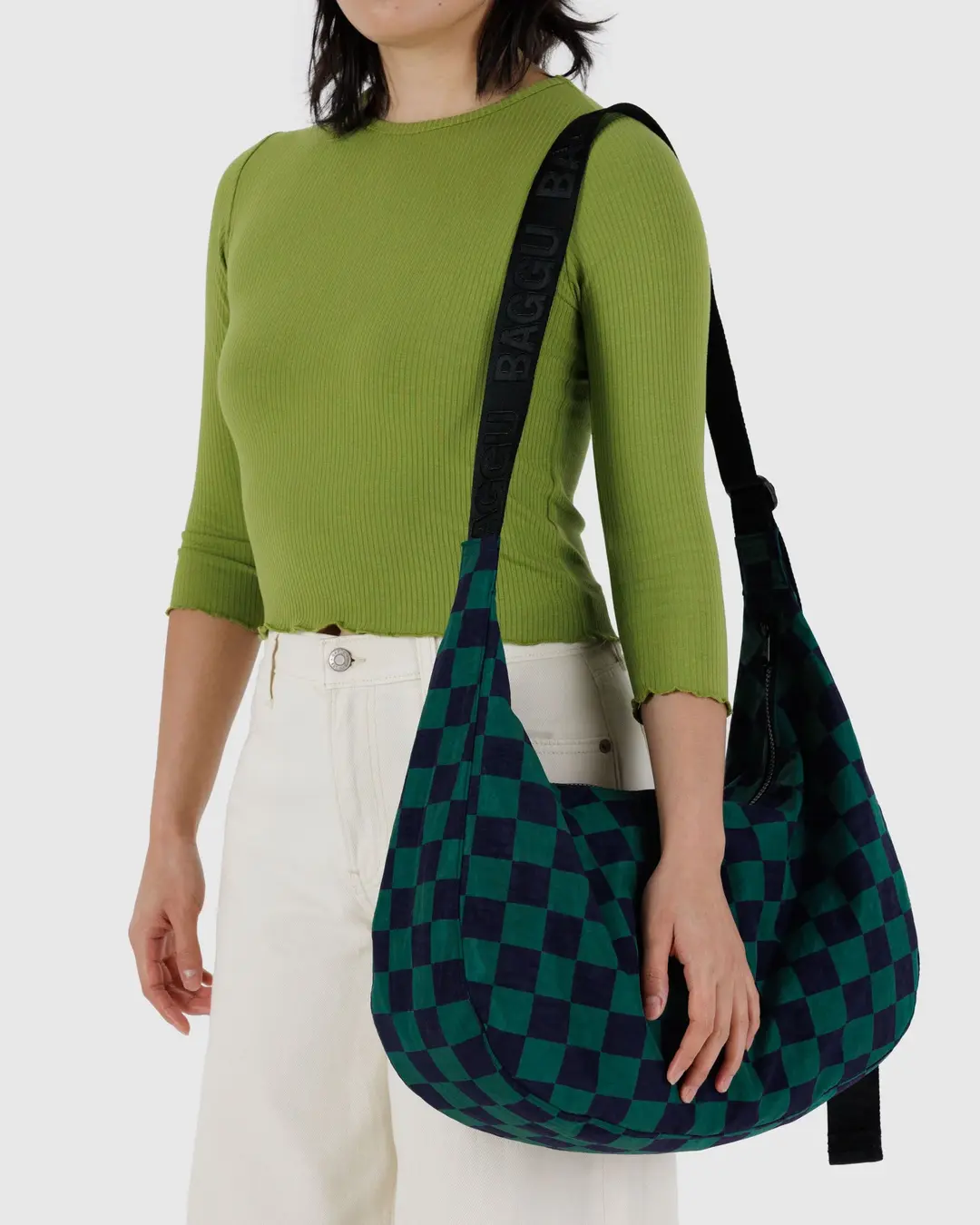 Baggu Large Nylon Crescent Bag - Image 5