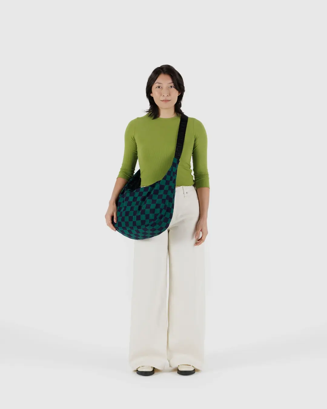 Baggu Large Nylon Crescent Bag - Image 6