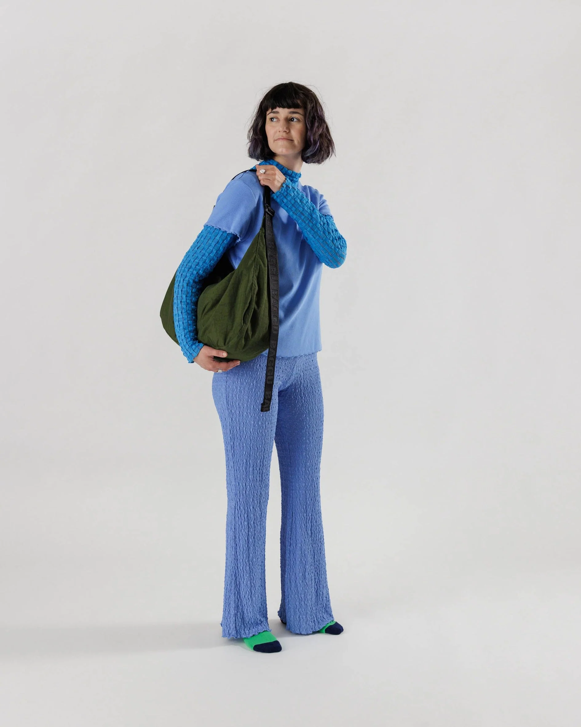 Baggu Large Nylon Crescent Bag - Image 7