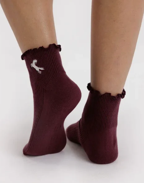 Baggu Lettuce Edge Sock Set of 2 - Image 3