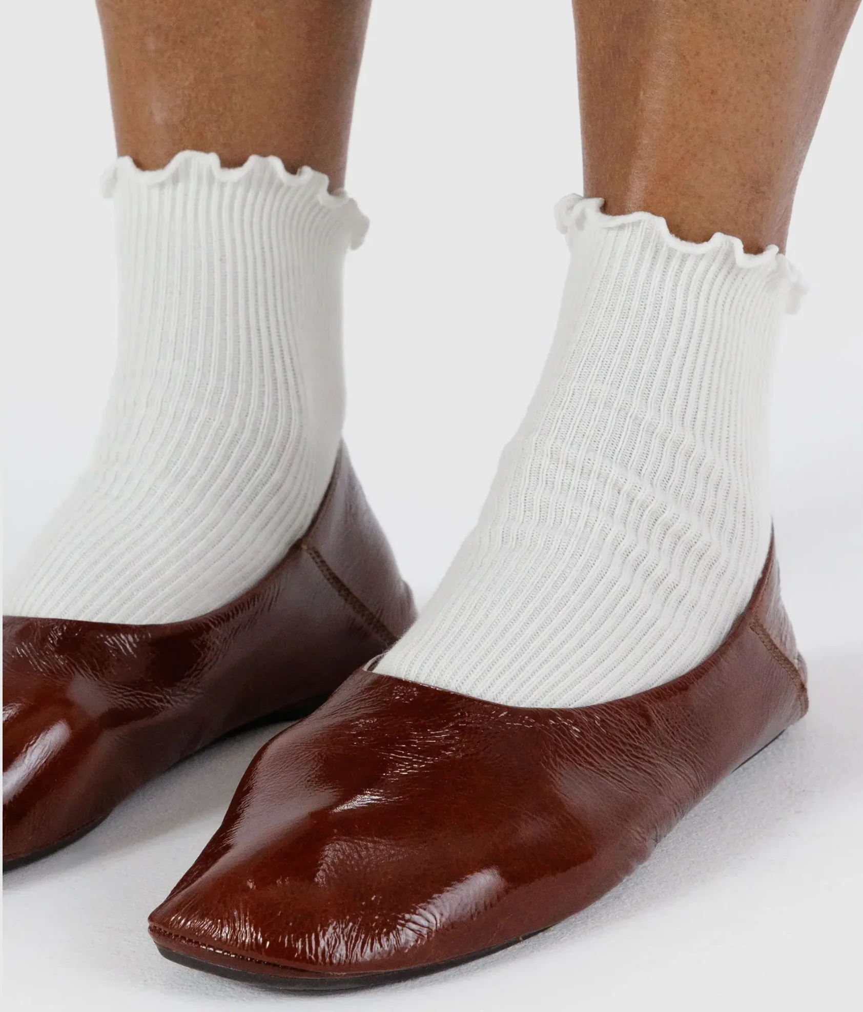Baggu Lettuce Edge Sock Set of 2 - Image 4
