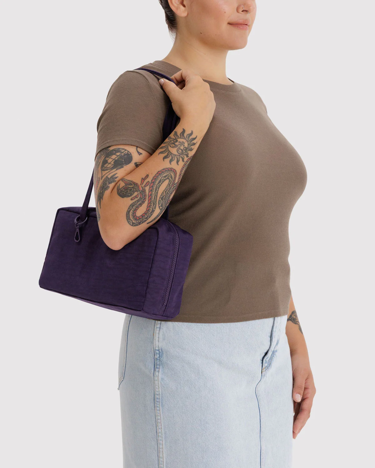 Baggu Nylon Bowler Bag - Image 11