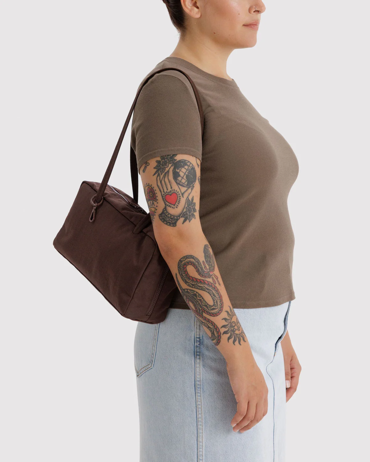 Baggu Nylon Bowler Bag - Image 9