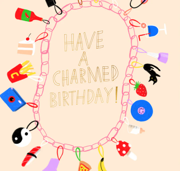 Carolyn Suzuki - CHARMED BIRTHDAY  - Birthday Card - Image 3