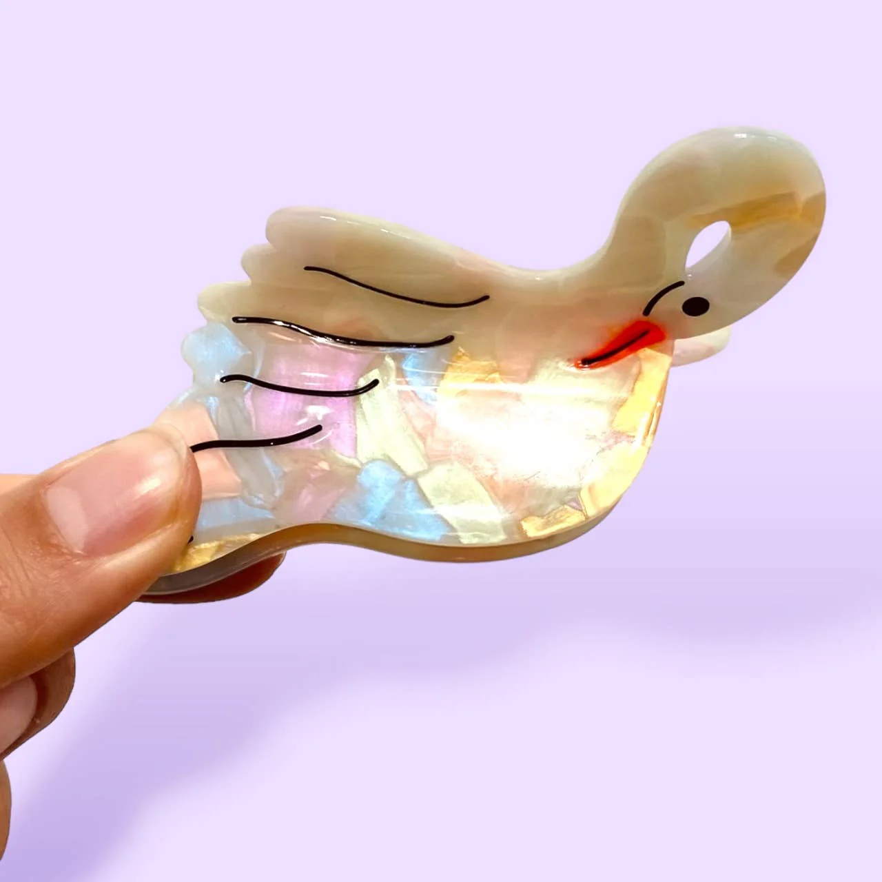 Carolyn Suzuki - EGRET HAIR CLAW - Image 3