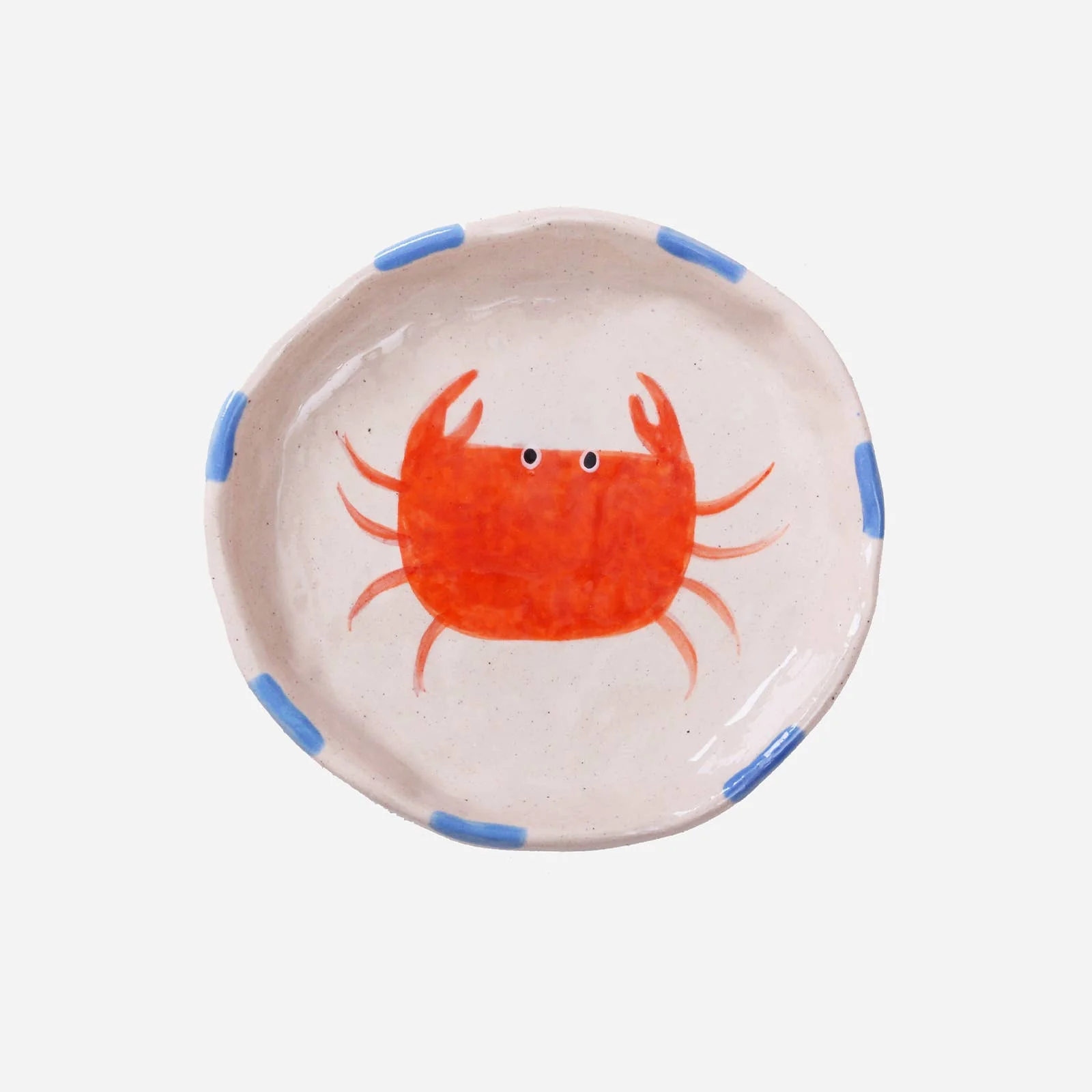 Ceramic Trinket Tray - Crab 5" Dish