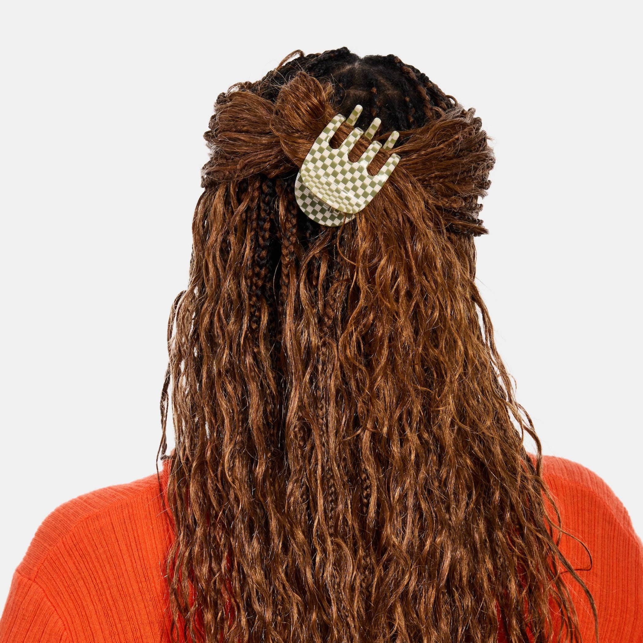 CHUNKS - Ursa Claw in Olive Check - Image 3