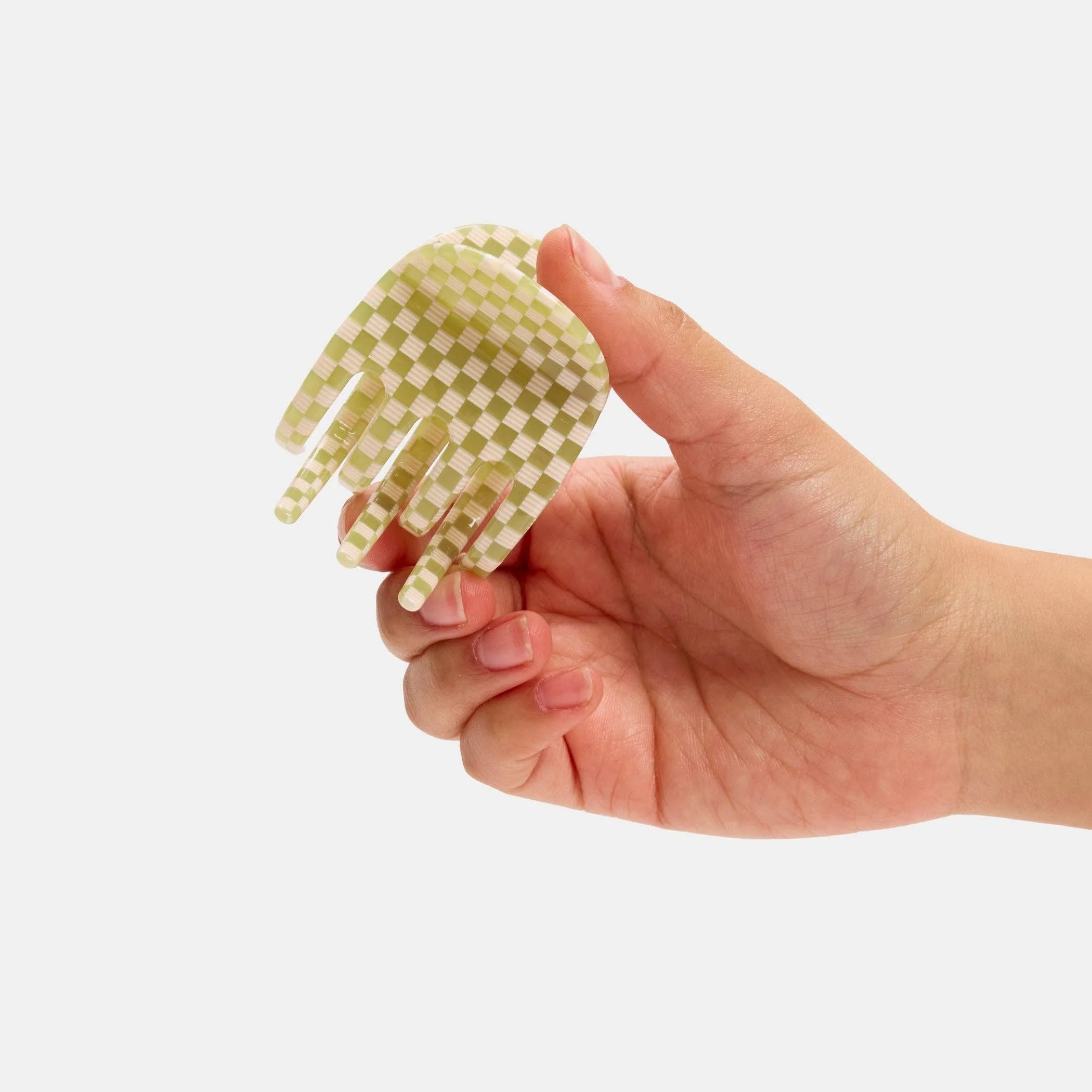 CHUNKS - Ursa Claw in Olive Check - Image 4