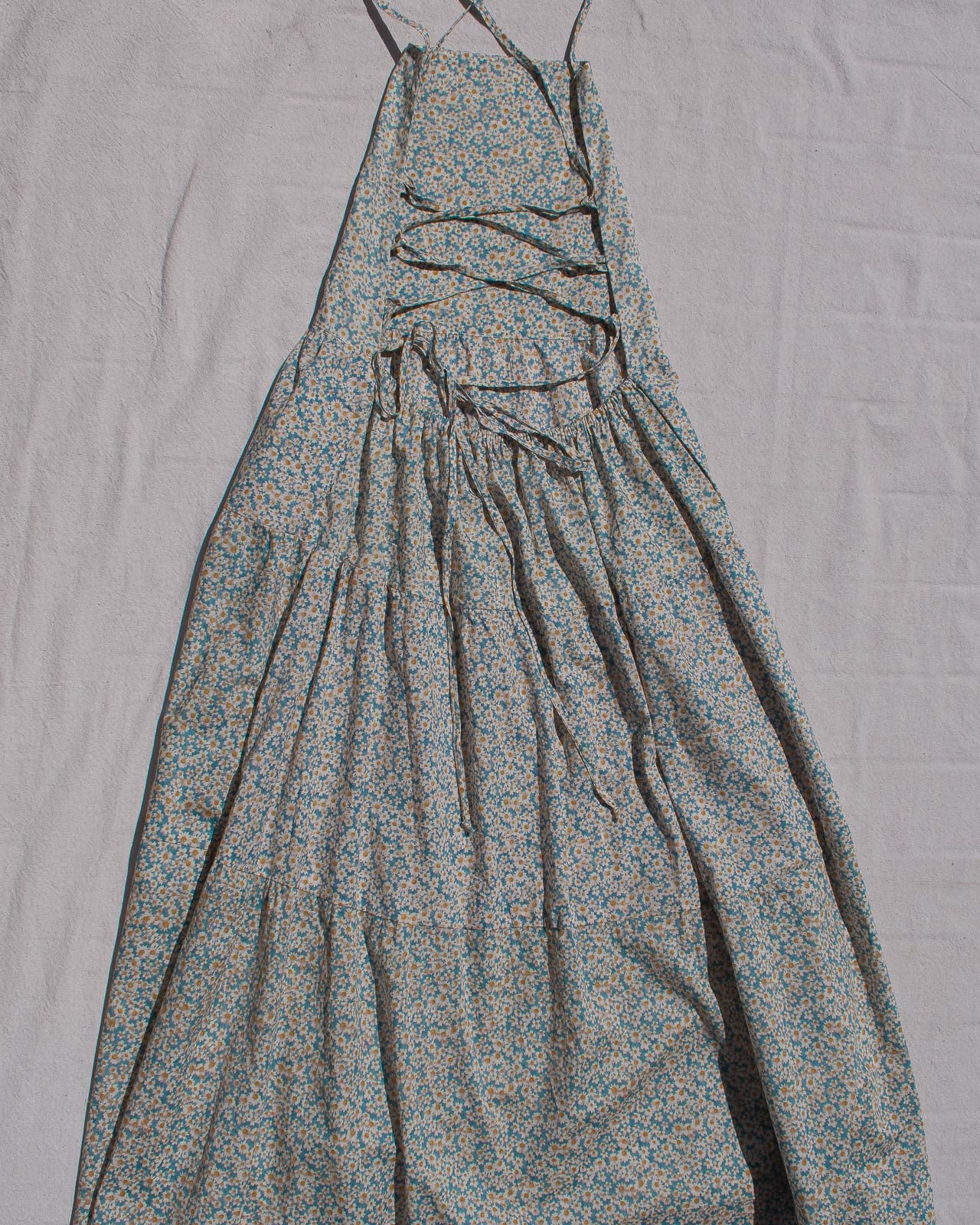 Coral Tie Back Maxi Dress - Image 16