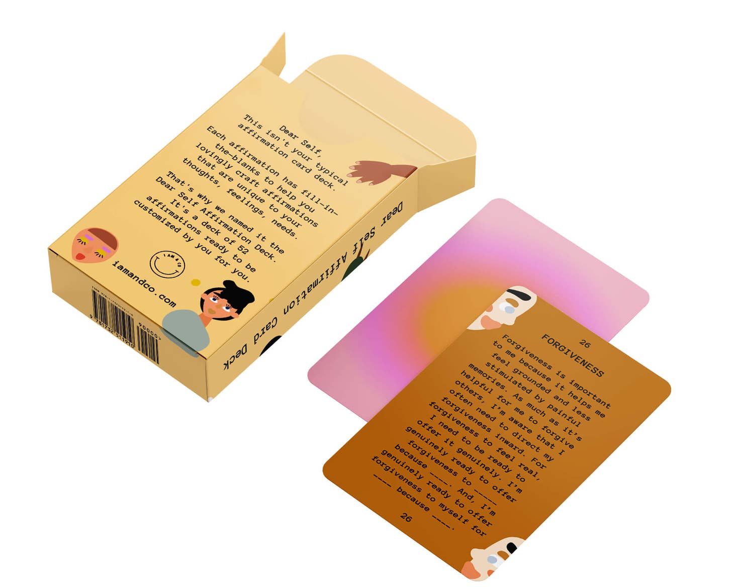 Dear Self Affirmation Card Deck - Image 3