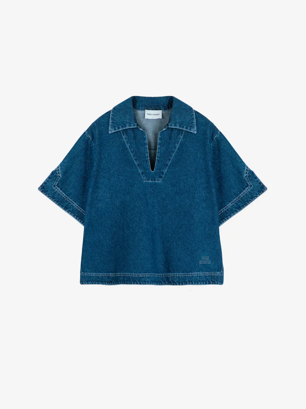Denim Relaxed Shirt - Image 3