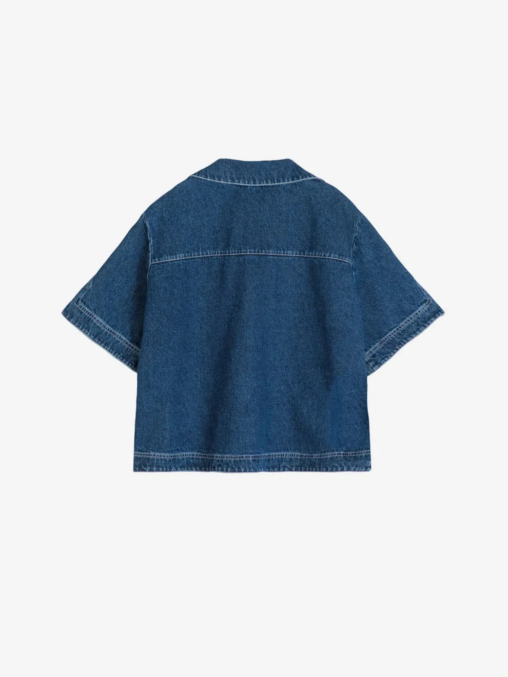 Denim Relaxed Shirt - Image 4