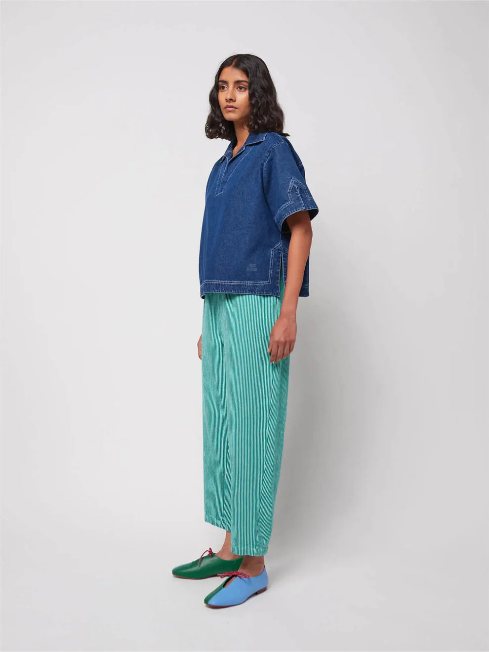 Denim Relaxed Shirt - Image 6