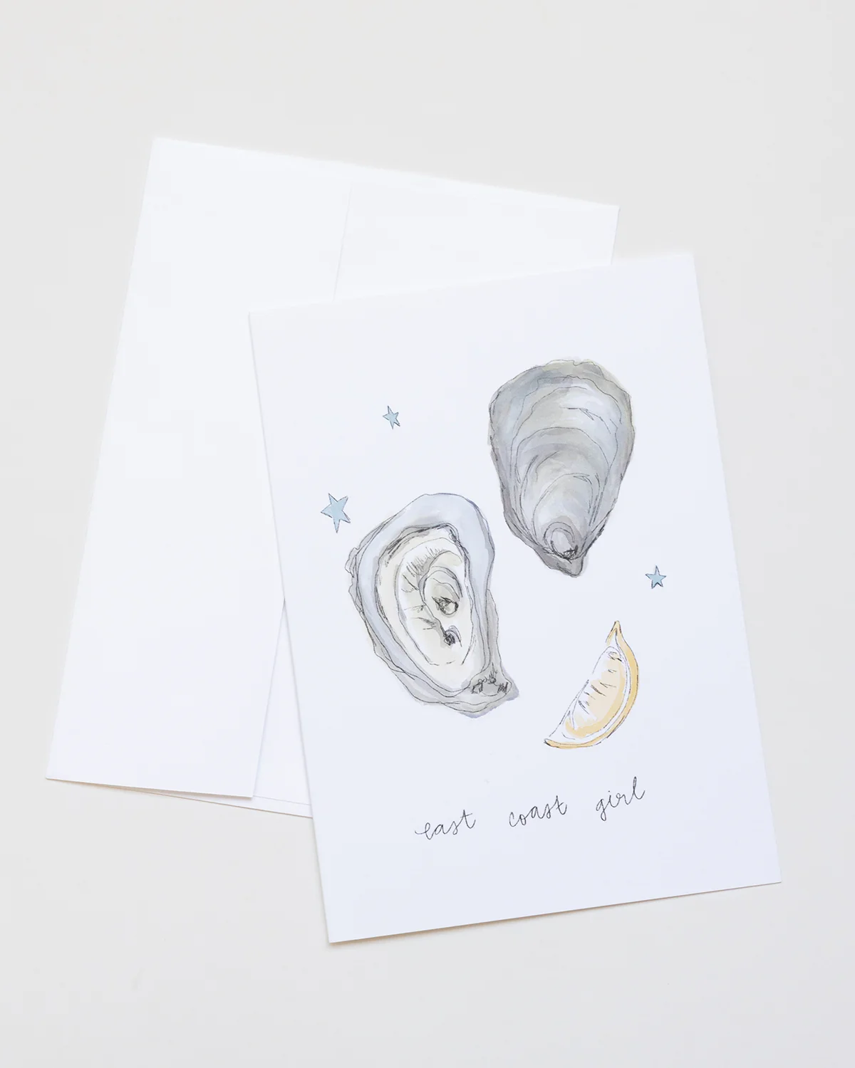 East Coast Oyster Greeting Card - Image 2