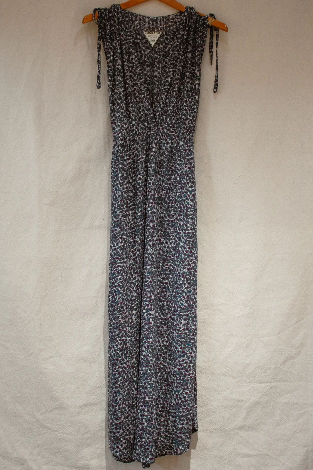 Frances Drawstring Print Maxi Dress - Image 6