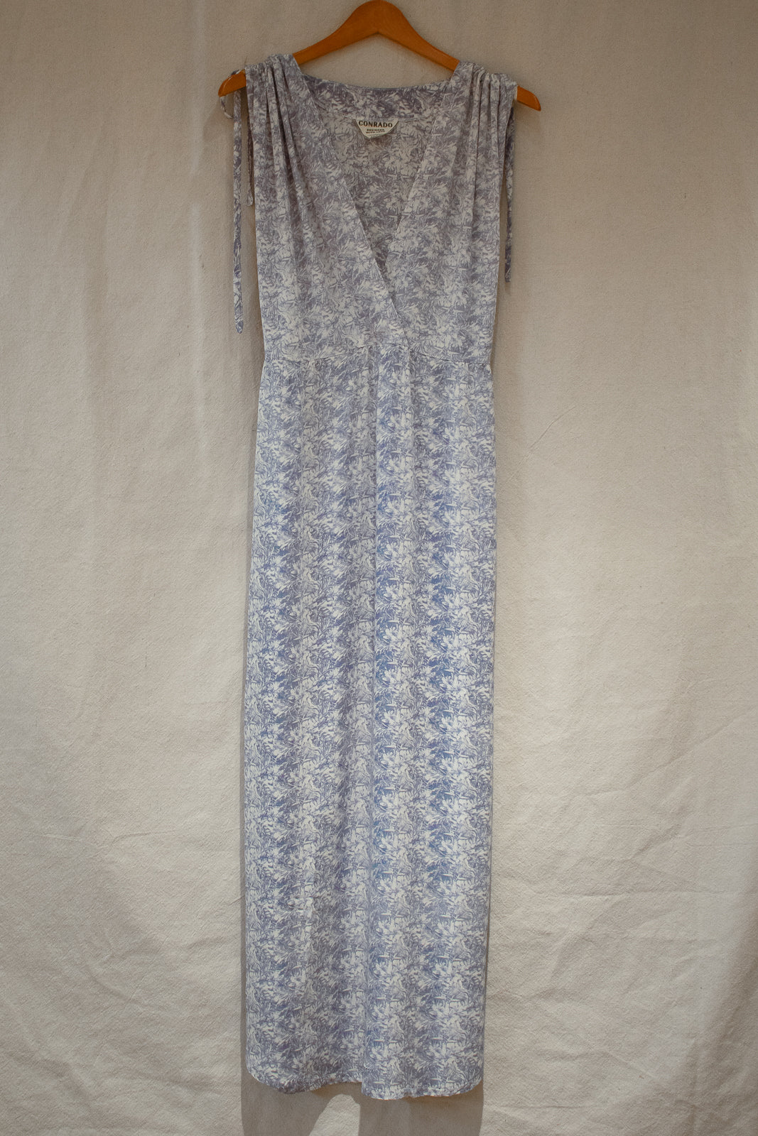Frances Drawstring Print Maxi Dress - Image 8