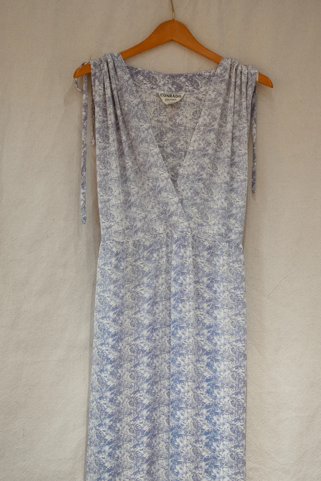 Frances Drawstring Print Maxi Dress - Image 9