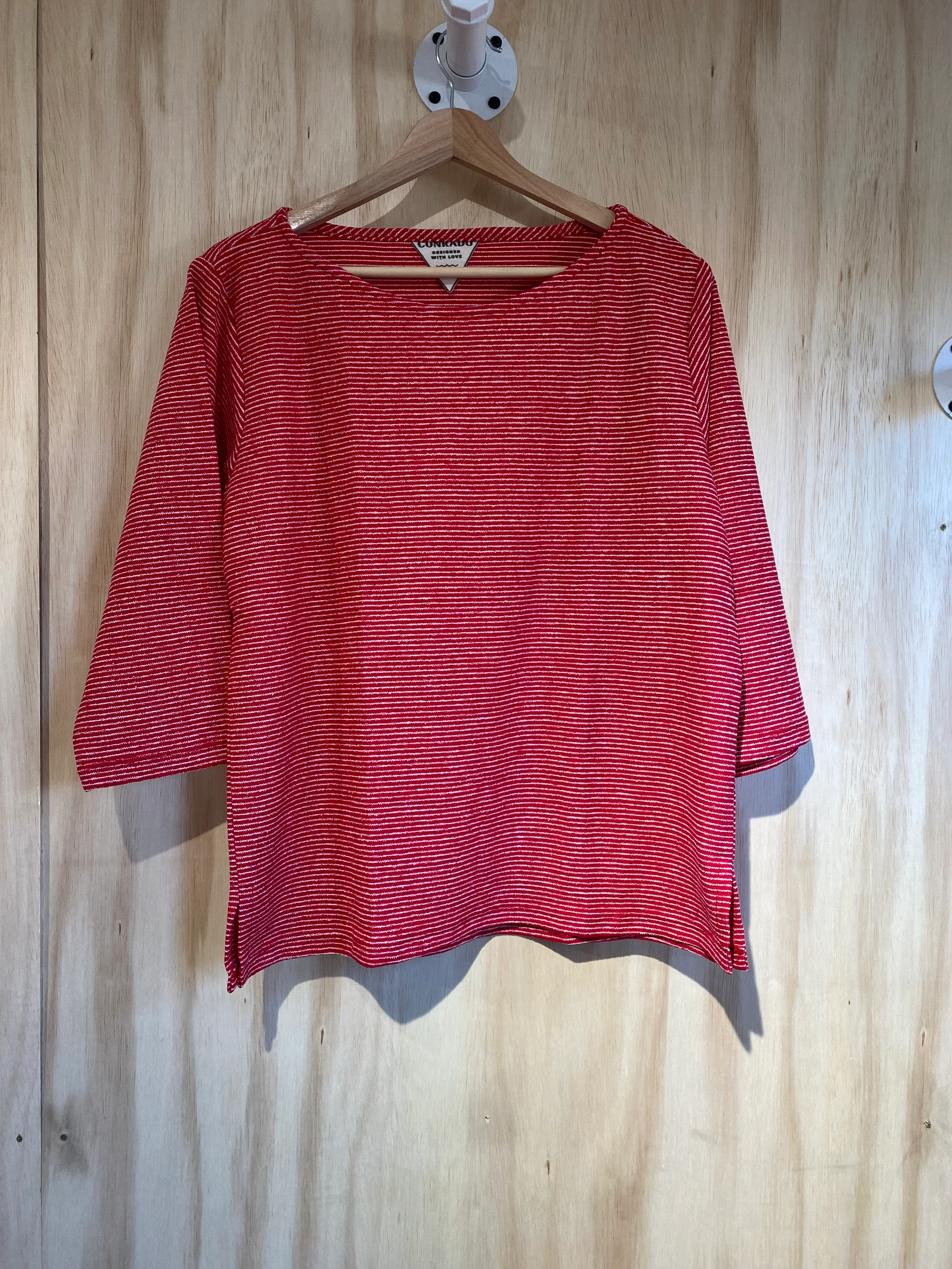 Gale Striped Boatneck Sweatshirt - Image 3