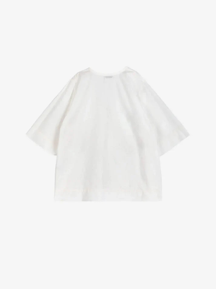 Garden Embroidery Tie Blouse - Image 4