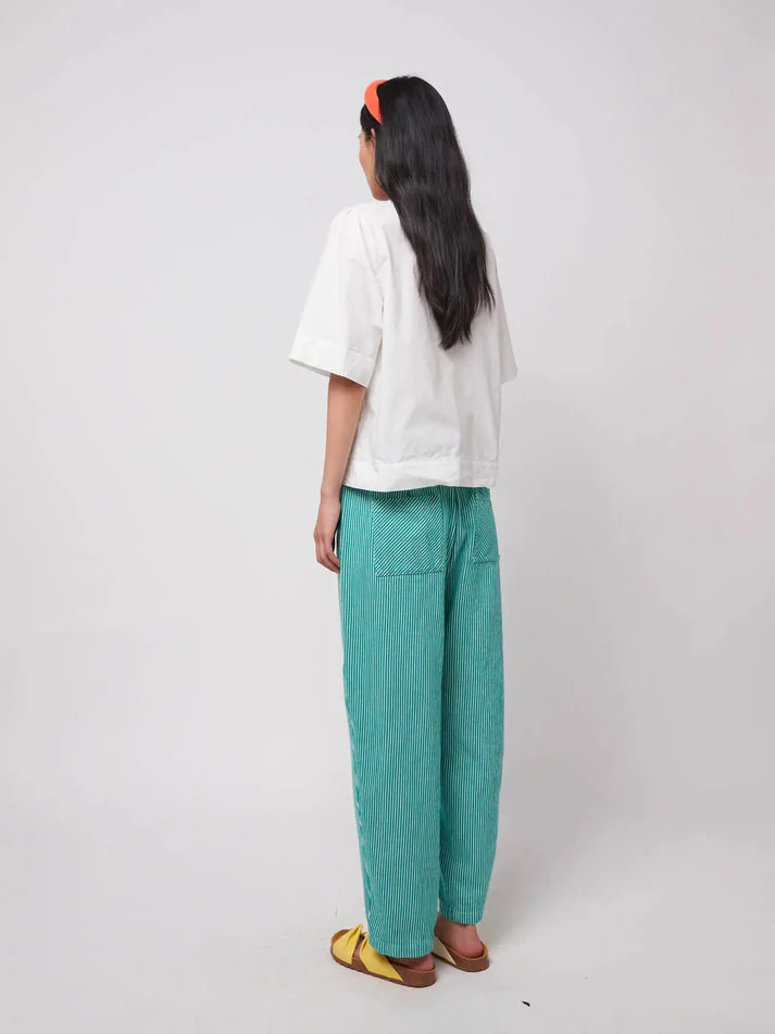 Garden Embroidery Tie Blouse - Image 7