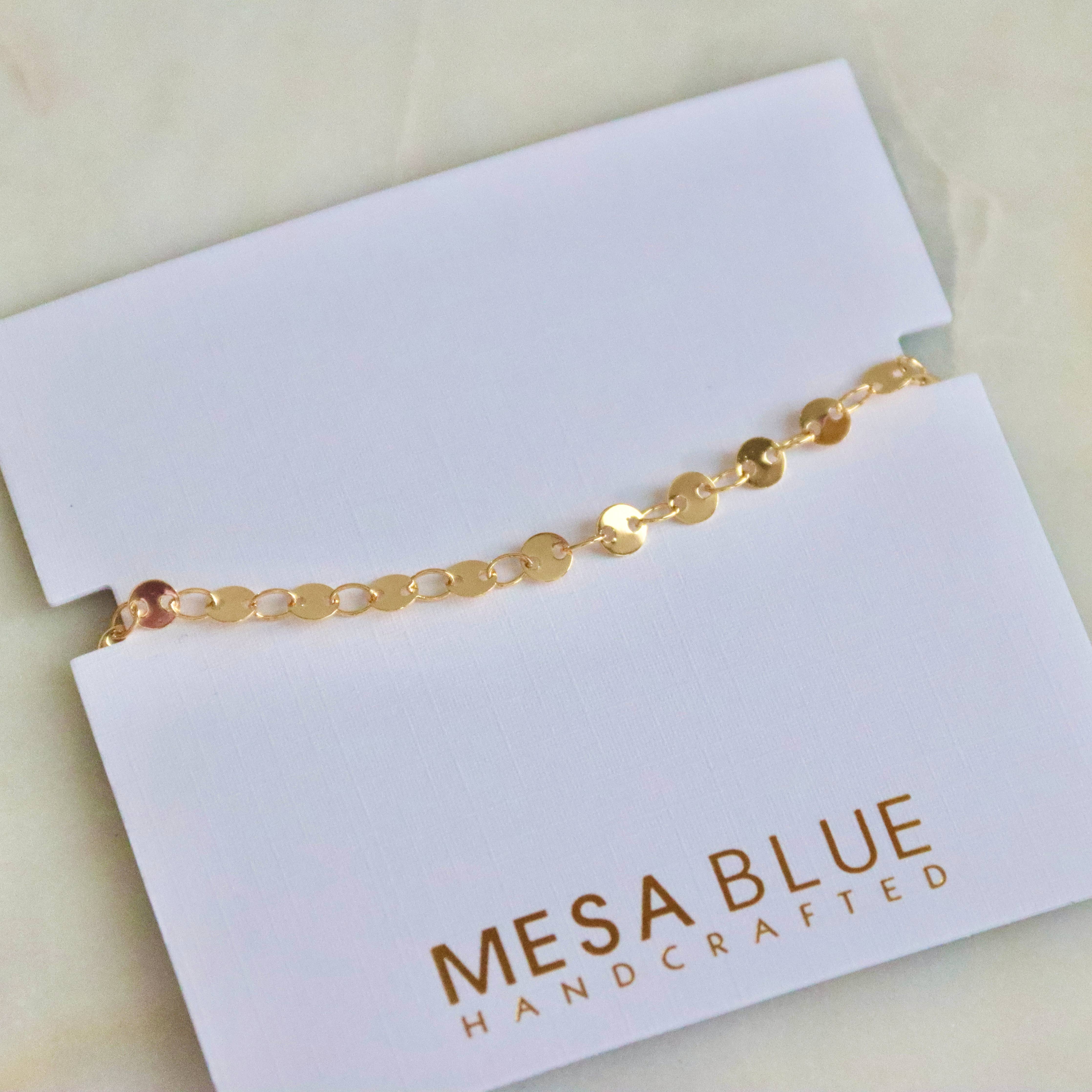 Gold Coin Chain Bracelet - Image 3