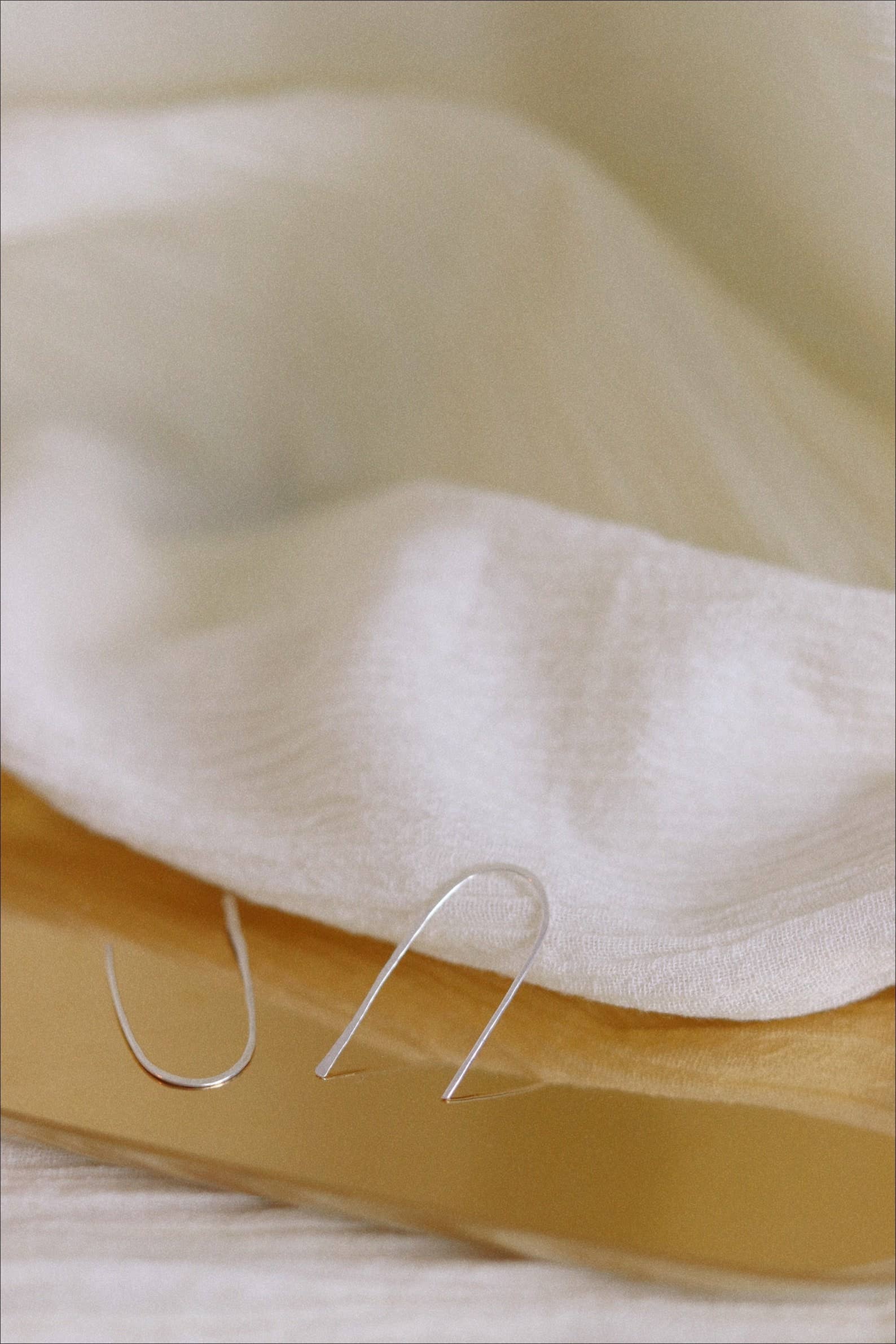 Goldie Jewelry - Sterling Silver Minimal Arches - Image 3