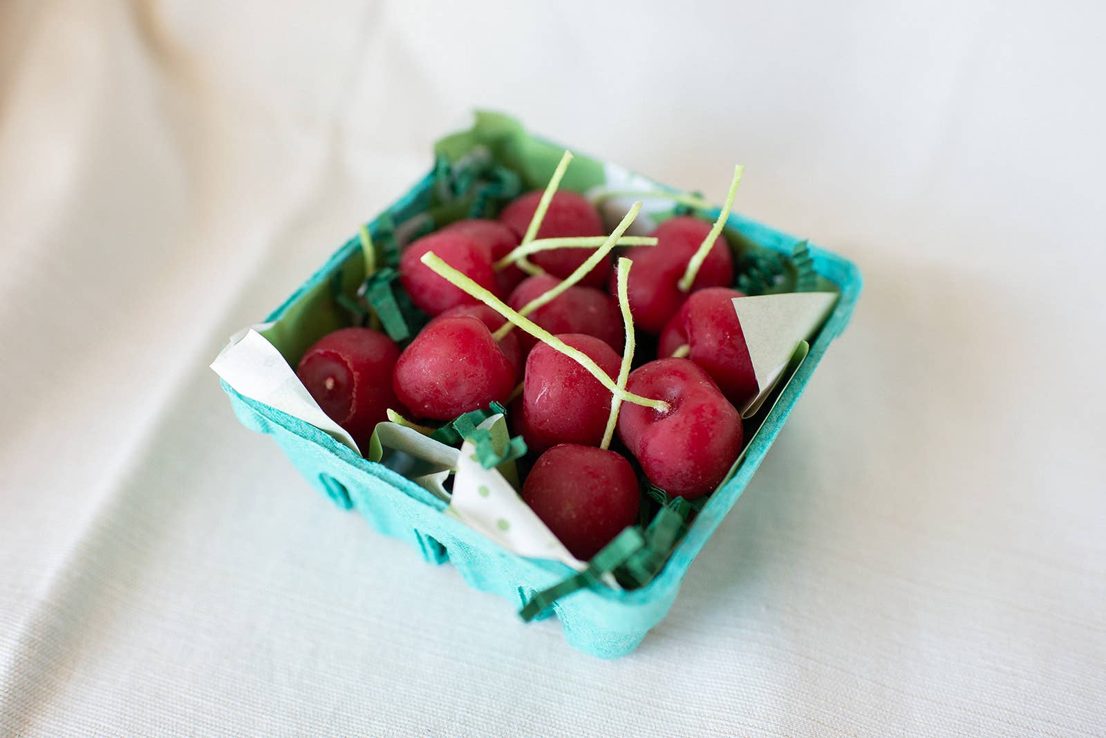 Happy Organics - Beeswax Cherry Birthday Candles: 5 - Image 4