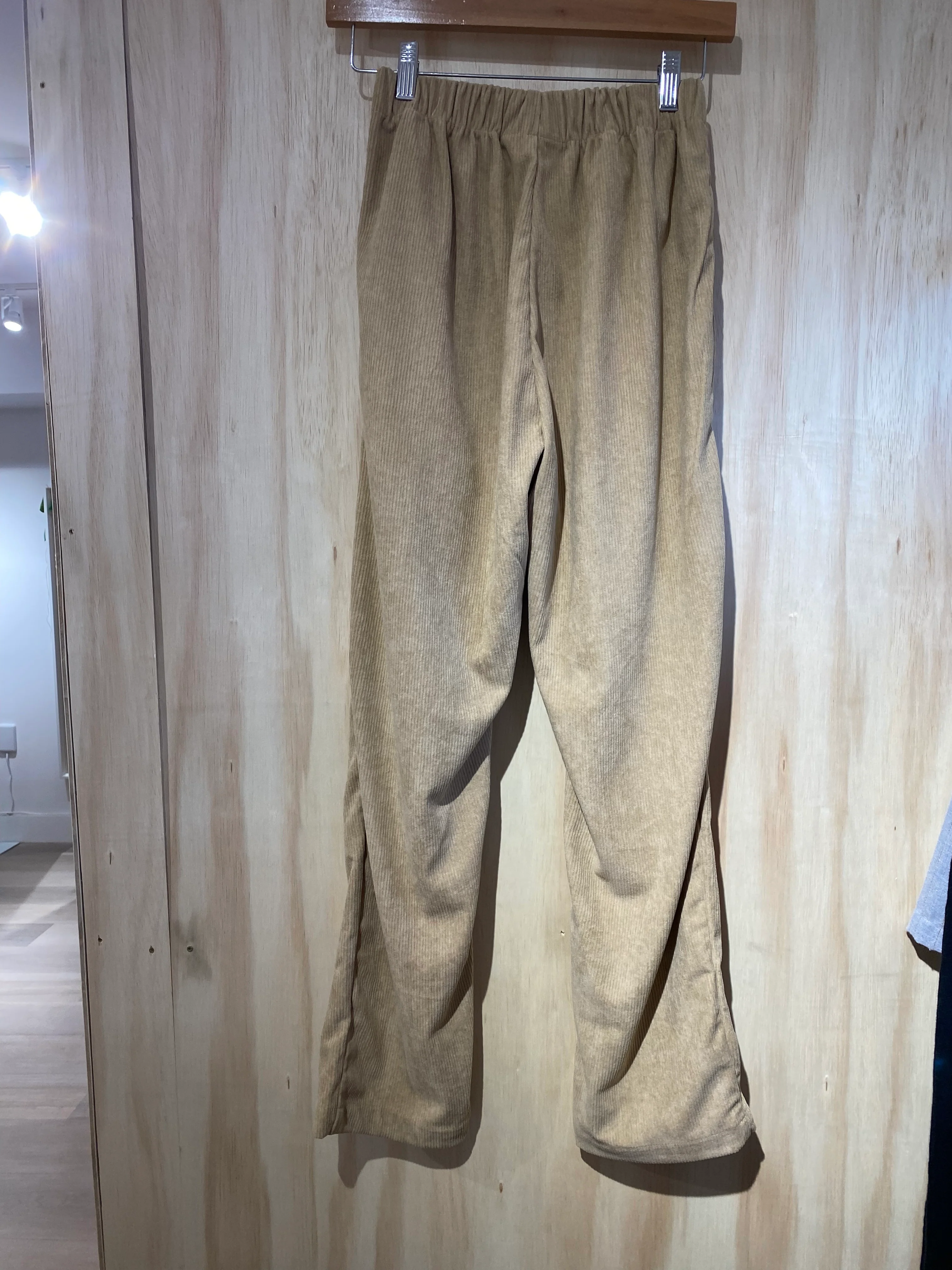 Jay Pull-on Khaki Corduroy Pants - Image 5