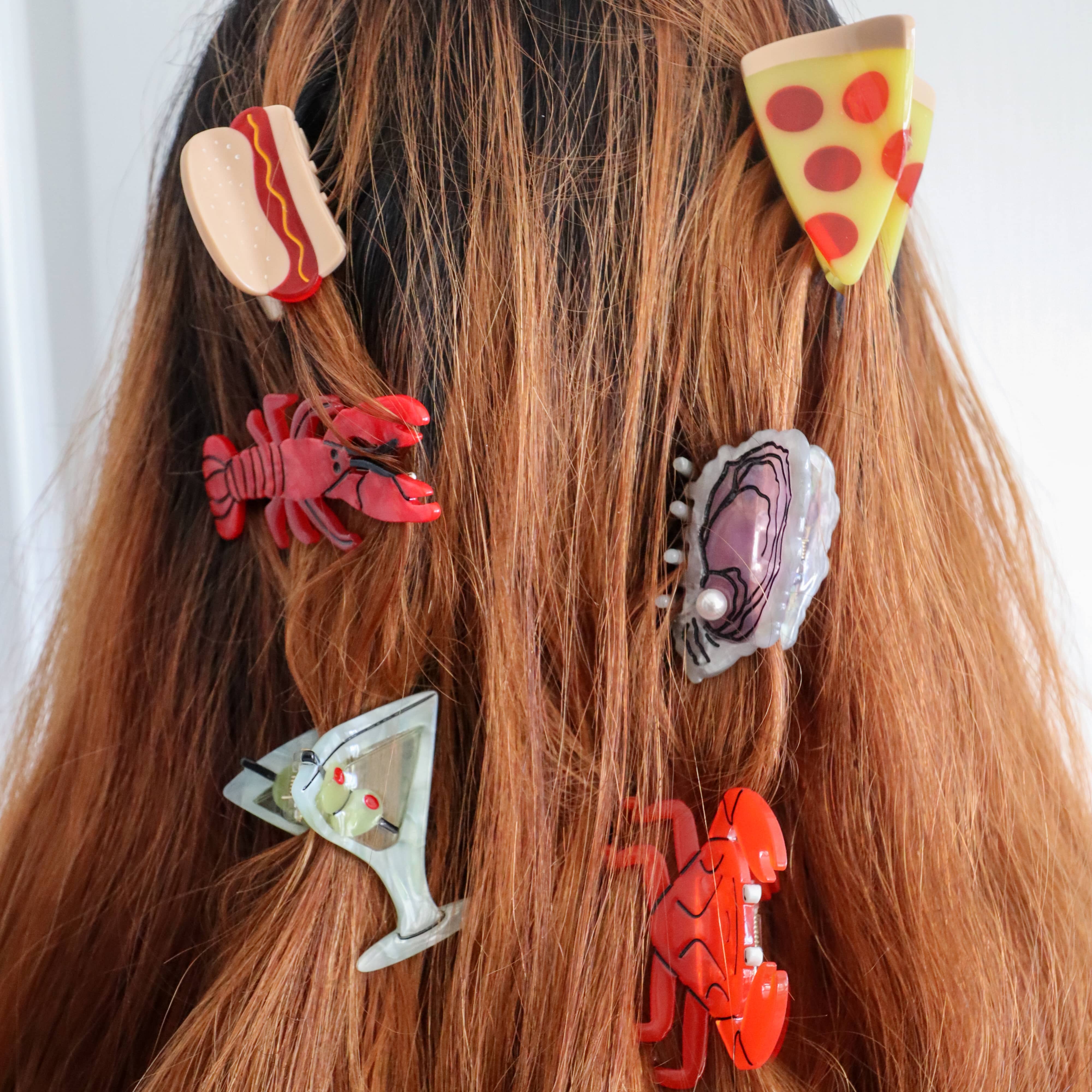 Jenny Lemons - Lobster Alligator Hair Clip Set - Image 8