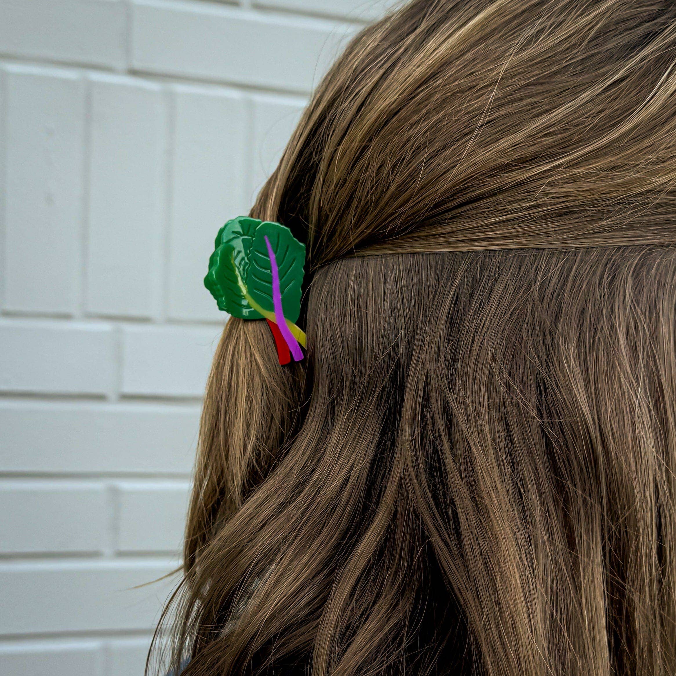 Jenny Lemons - Mini Rainbow Chard Hair Claw - Image 2