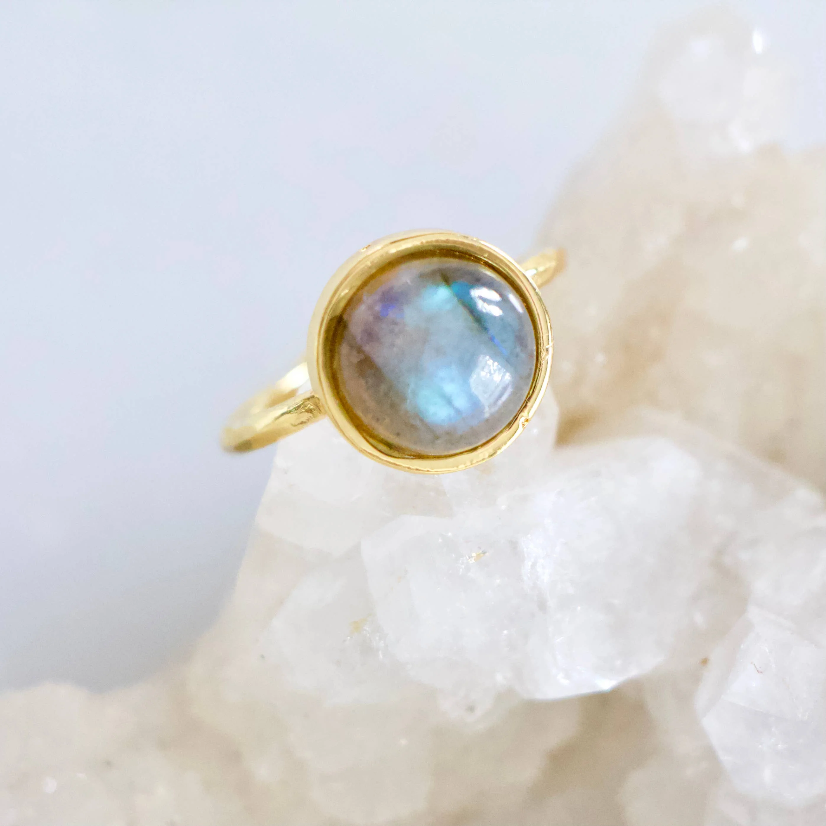 Labradorite Solitaire Ring - Image 2