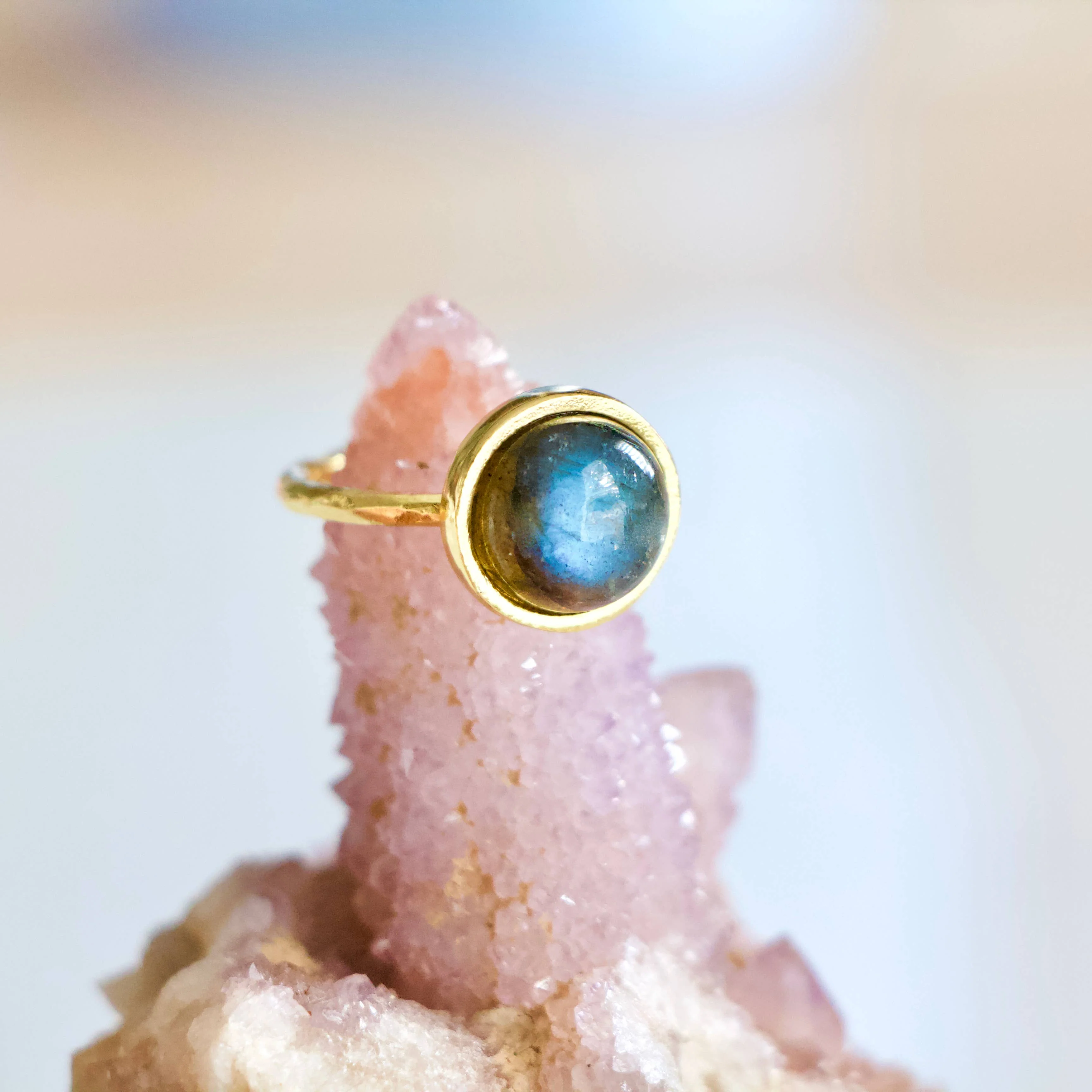 Labradorite Solitaire Ring - Image 5