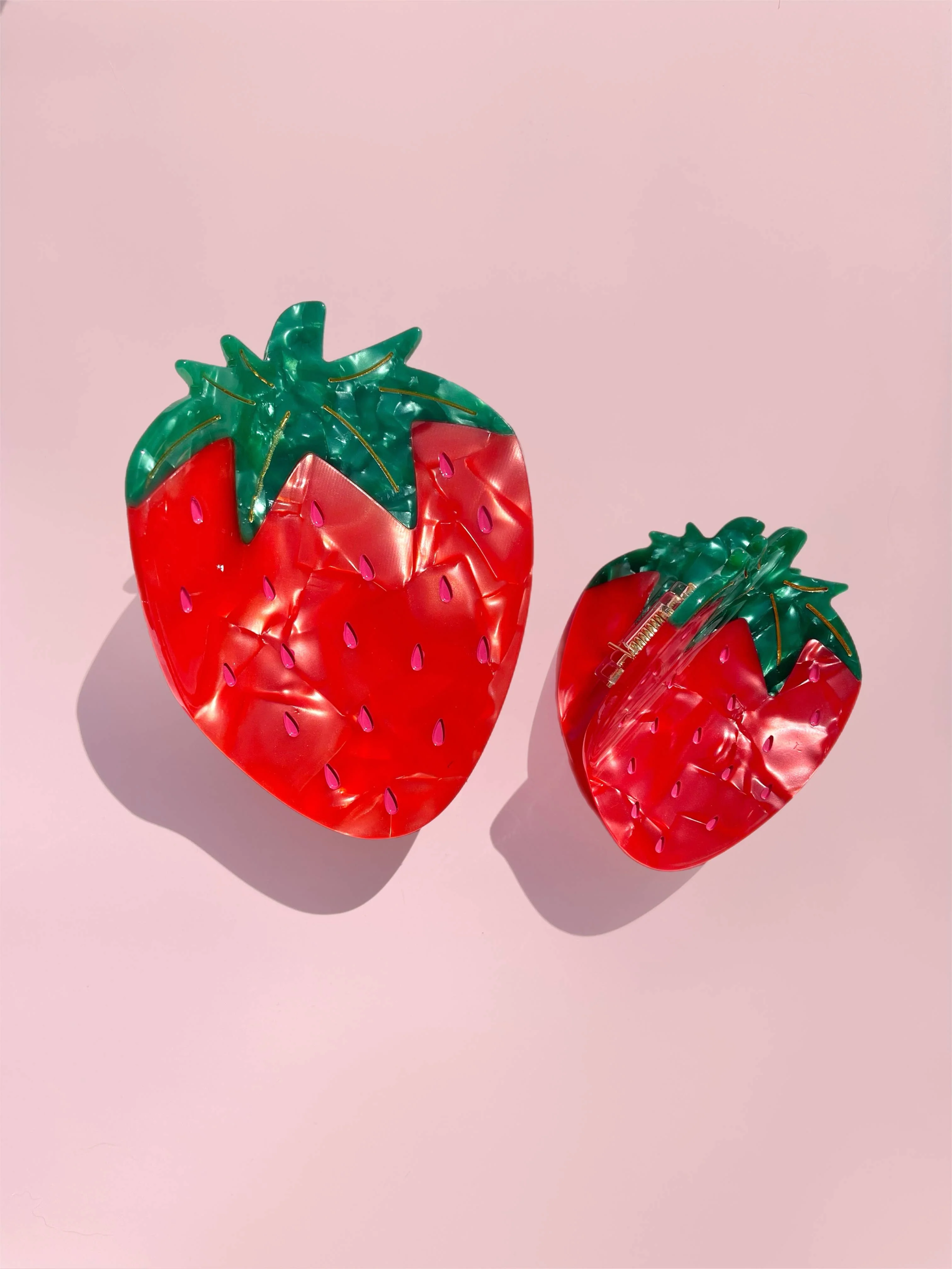 Large Strawberry Claw Clip - Image 8