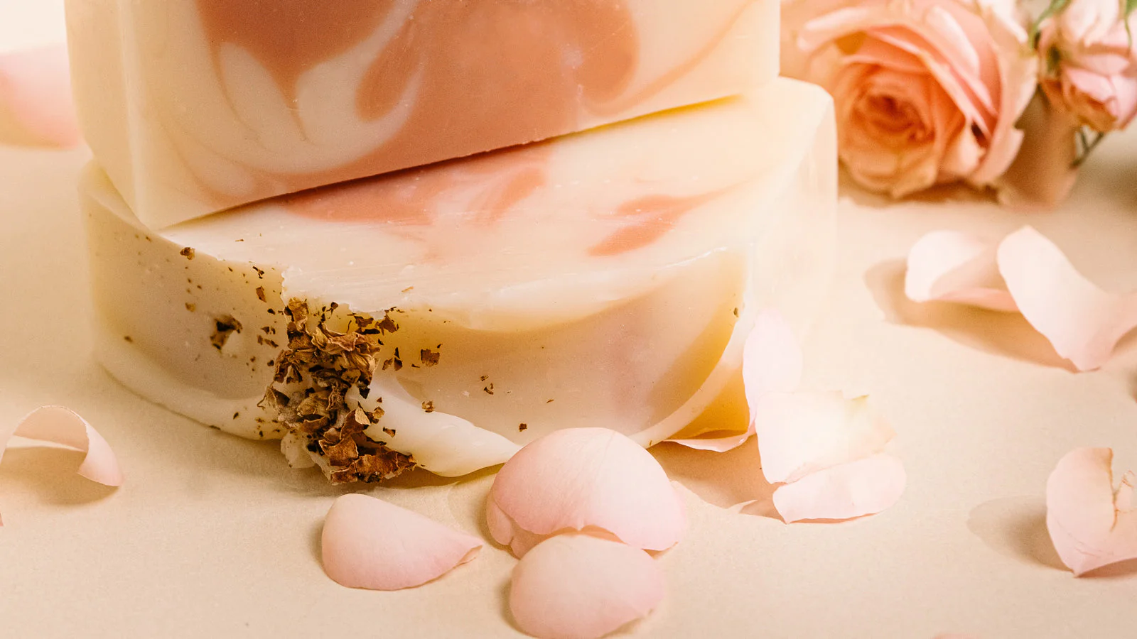 Larrea Skincare - Rose Geranium Handcrafted Soap - Image 2
