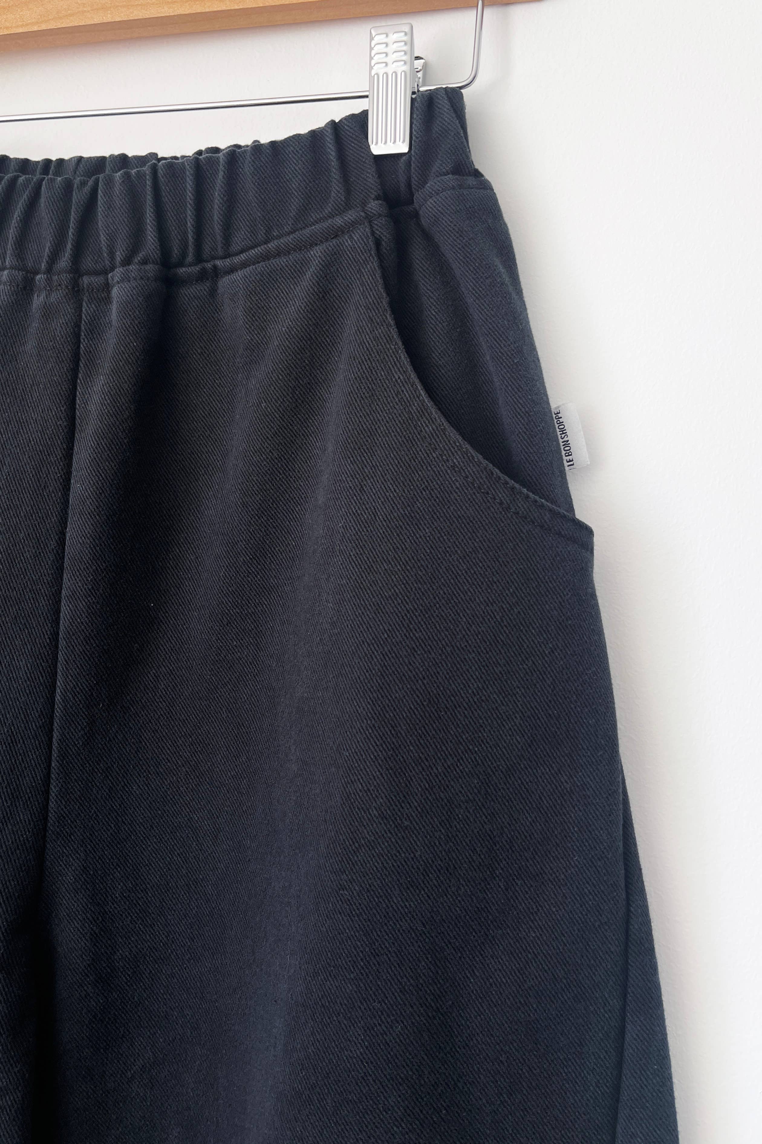 Le Bon Shoppe - Black Canvas Arc Pants - Image 5