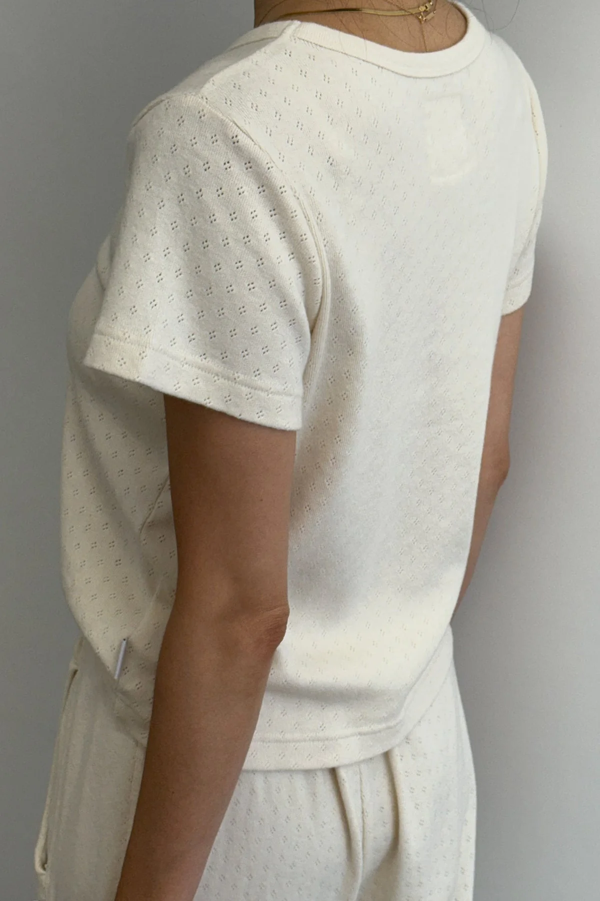 Le Bon Shoppe - Pointelle Baby Tee - Image 13