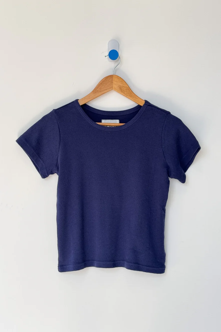 Le Bon Shoppe - Pointelle Baby Tee - Image 6