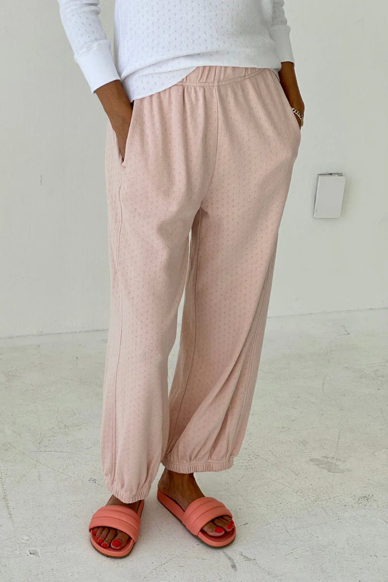Le Bon Shoppe - Pointelle Balloon Pants - Image 7
