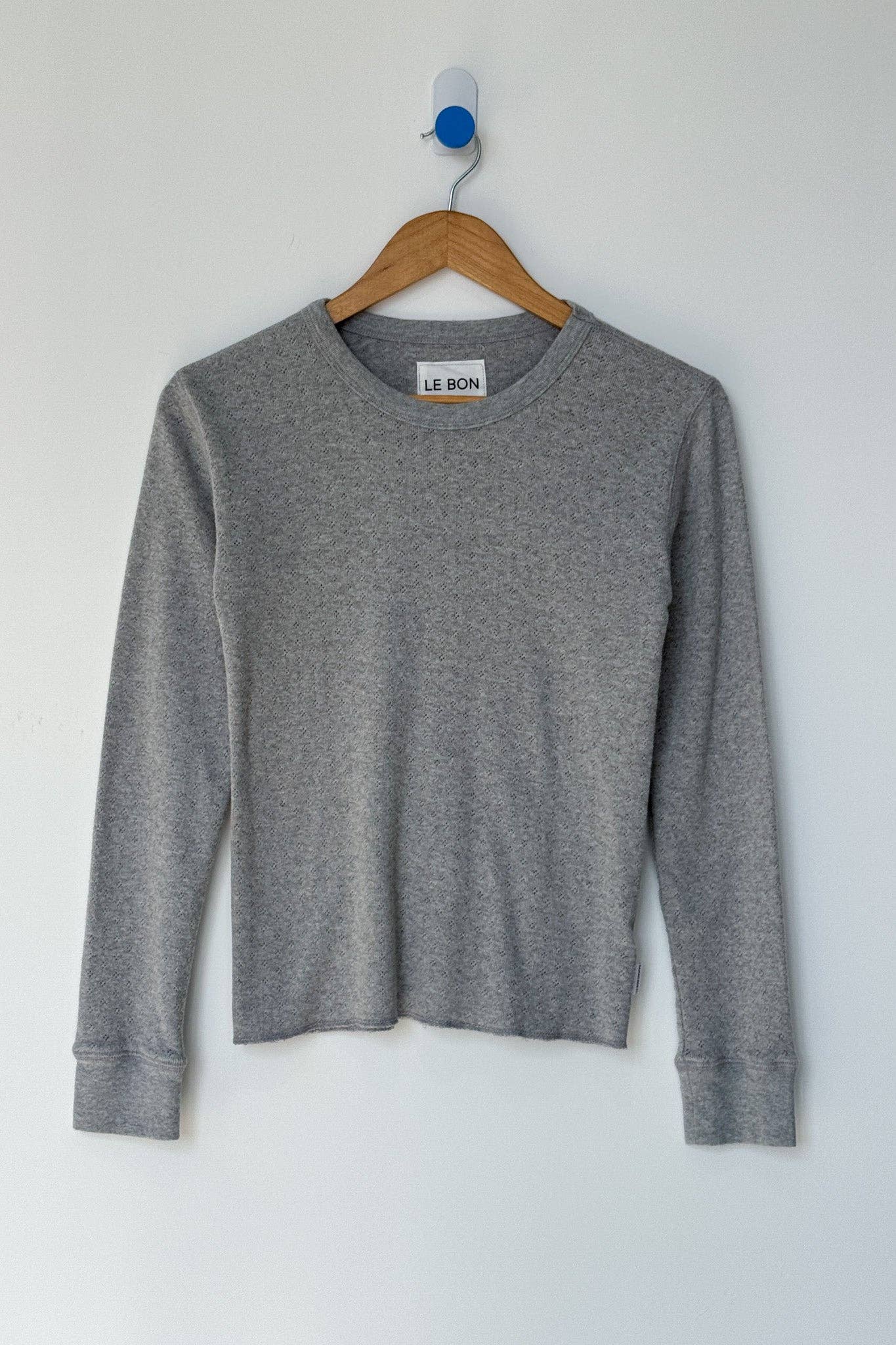 Le Bon Shoppe - Pointelle Fundamental Tee - Image 13