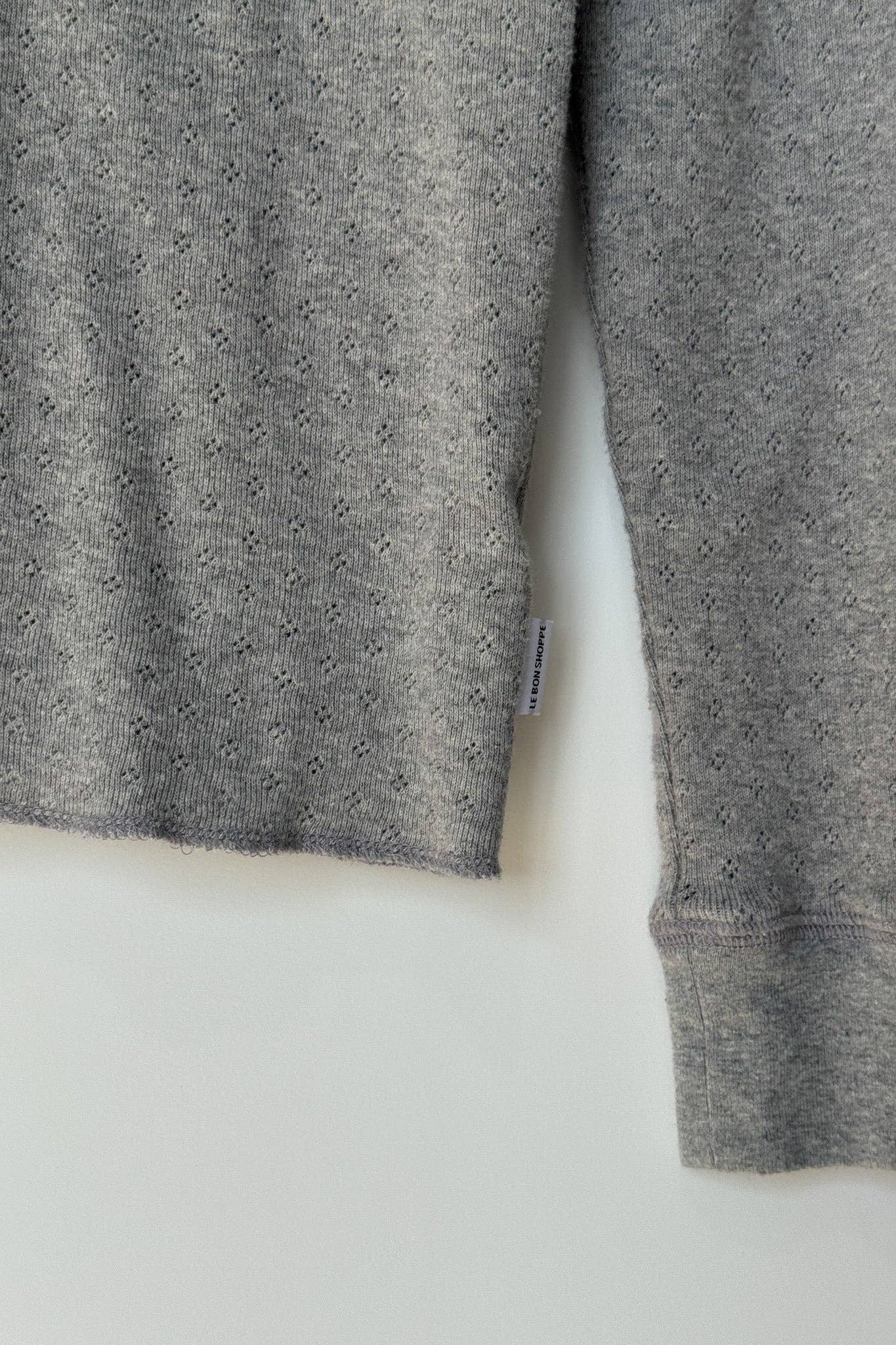 Le Bon Shoppe - Pointelle Fundamental Tee - Image 18